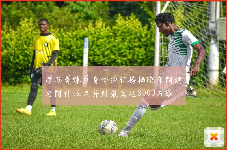 摩洛哥球员身价排行榜揭晓布阿迪与阿什拉夫并列最高达8000万欧